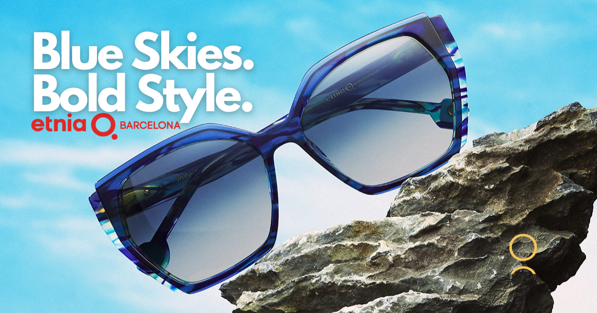 Blue Skies & Bold Frames: Etnia Barcelona Sunglasses for Summer